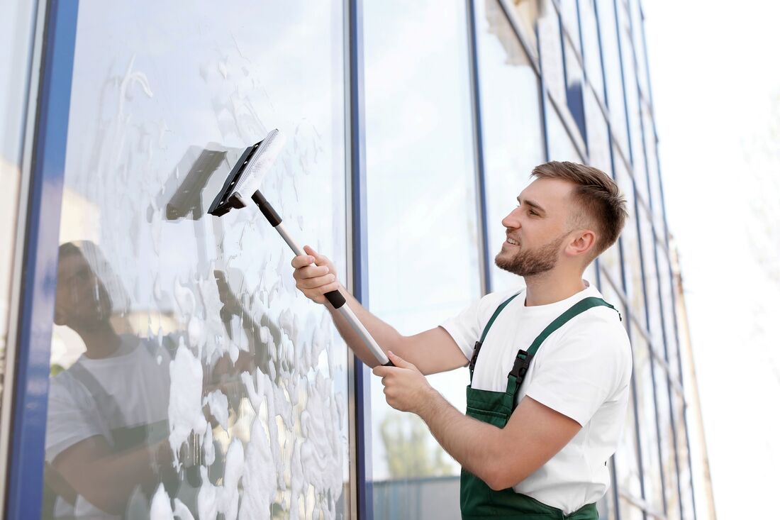 An image of Commercial Window Cleaning Services in Ilford ENG