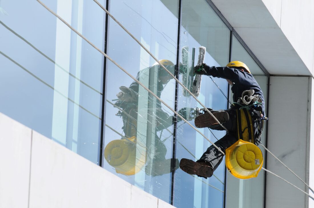 An image of Commercial Window Cleaning Services in Ilford ENG
